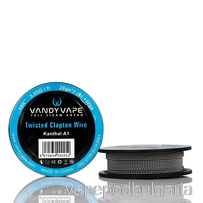 Vape Bulgaria Vandy Vape Specialty Wire Spools Ka1 Twisted Clapton - 28ga*2(&)+32ga - 10ft - 3.35ohm